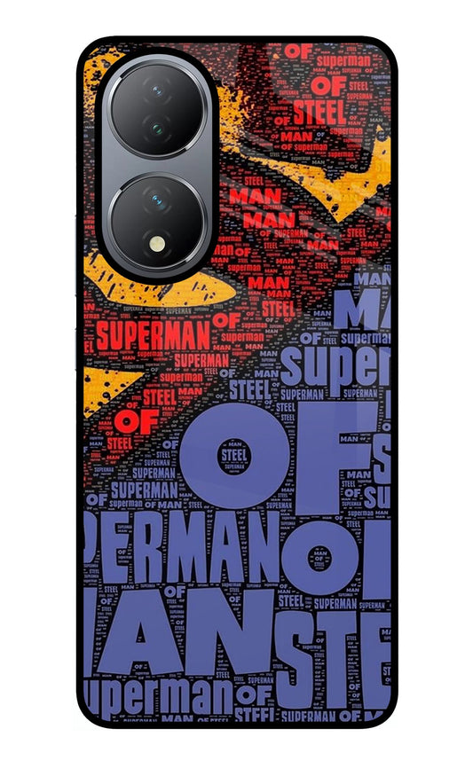 Superman Vivo Y100 Glass Case