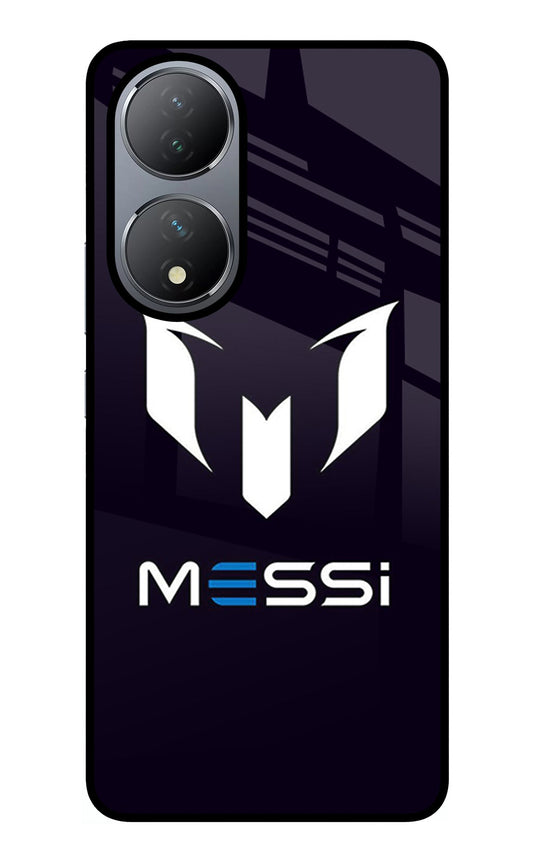Messi Logo Vivo Y100 Glass Case