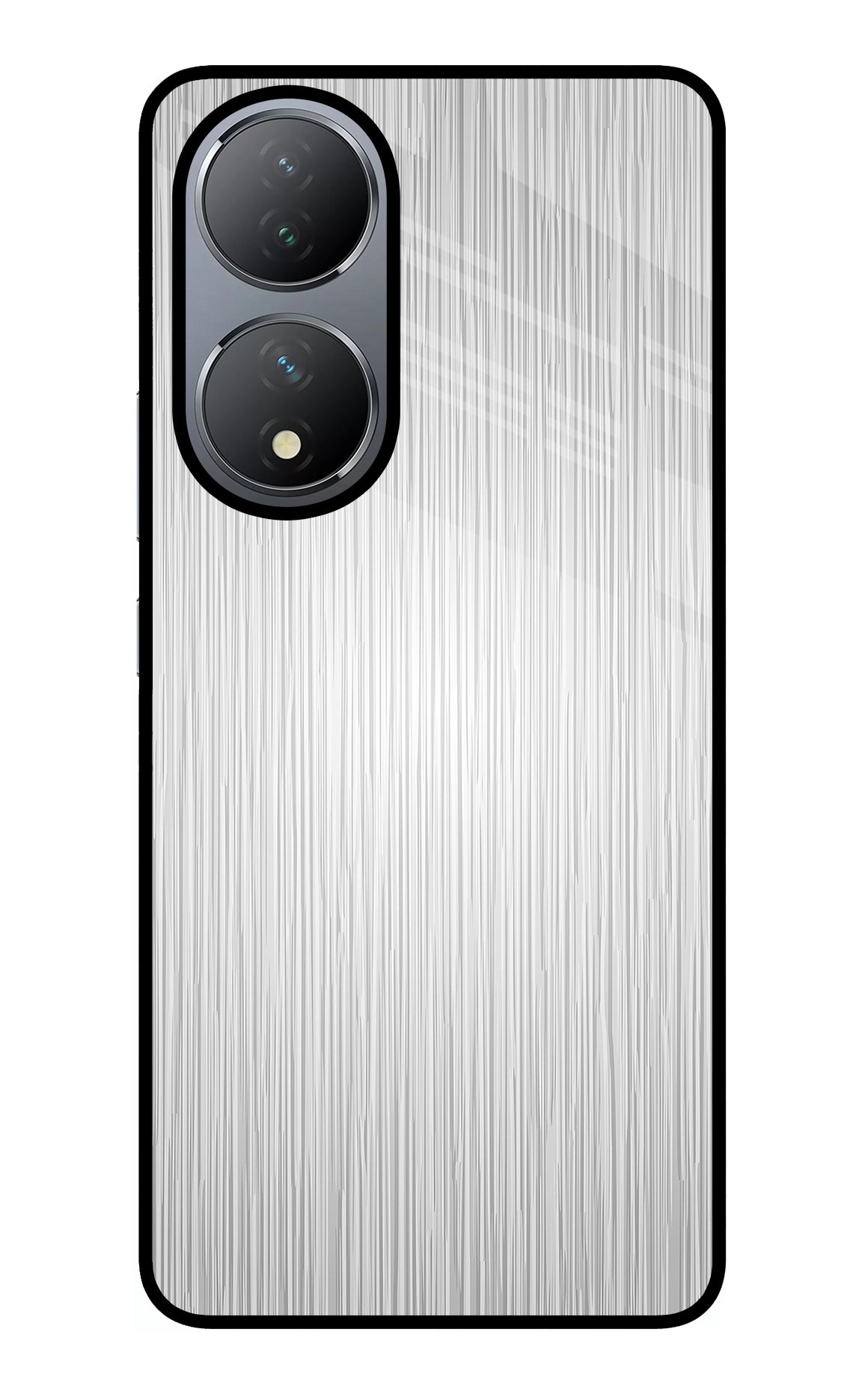 Wooden Grey Texture Vivo Y100 Glass Case