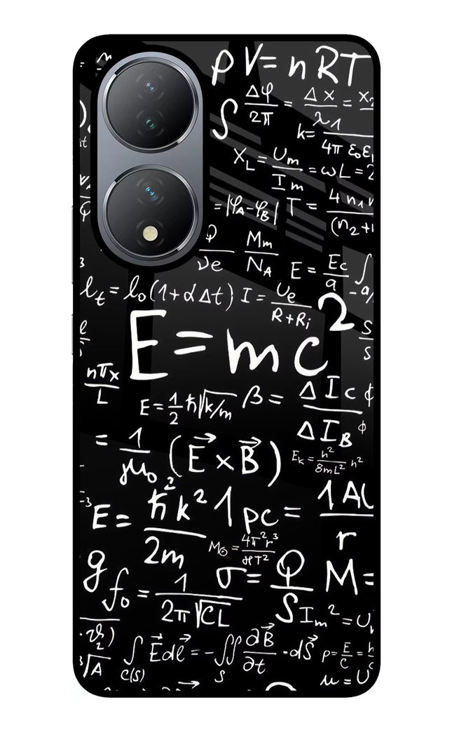 Physics Formula Vivo Y100 Glass Case