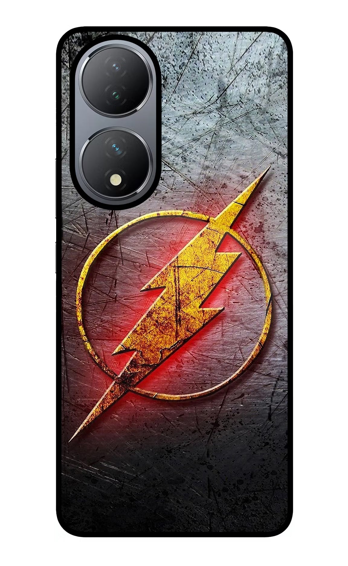 Flash Vivo Y100 Glass Case Back Cover by Casekaro