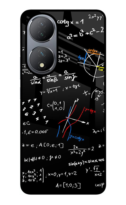 Mathematics Formula Vivo Y100 Glass Case