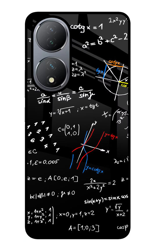 Mathematics Formula Vivo Y100 Glass Case