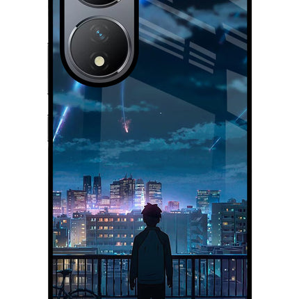 Anime Vivo Y100 Glass Case