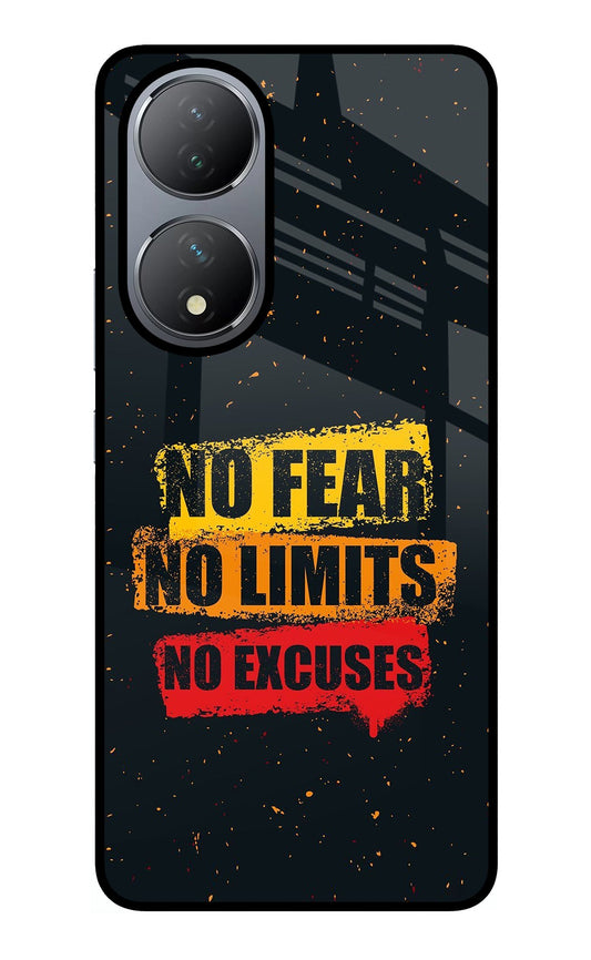 No Fear No Limits No Excuse Vivo Y100 Glass Case