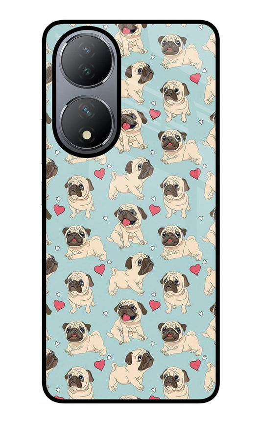 Pug Dog Vivo Y100 Glass Case