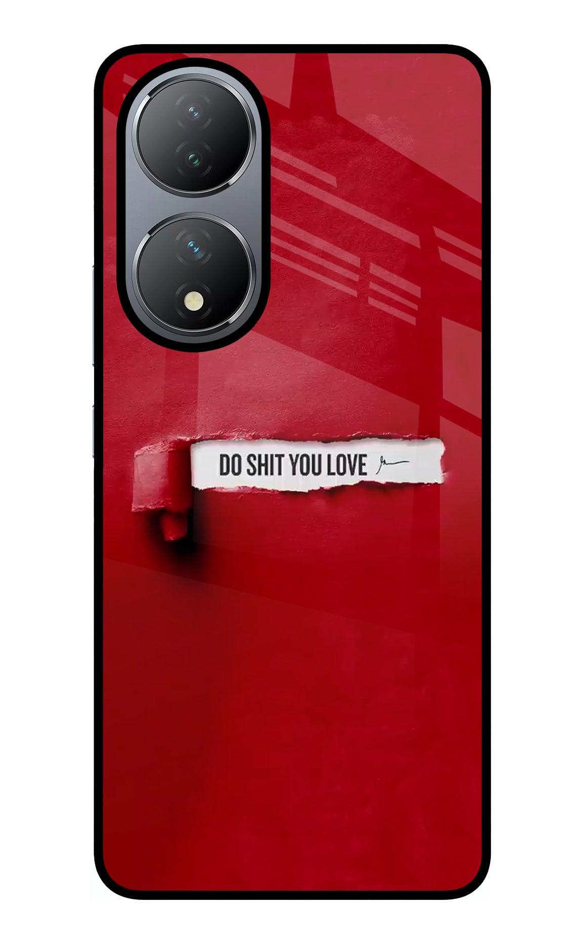 Do Shit You Love Vivo Y100 Glass Case