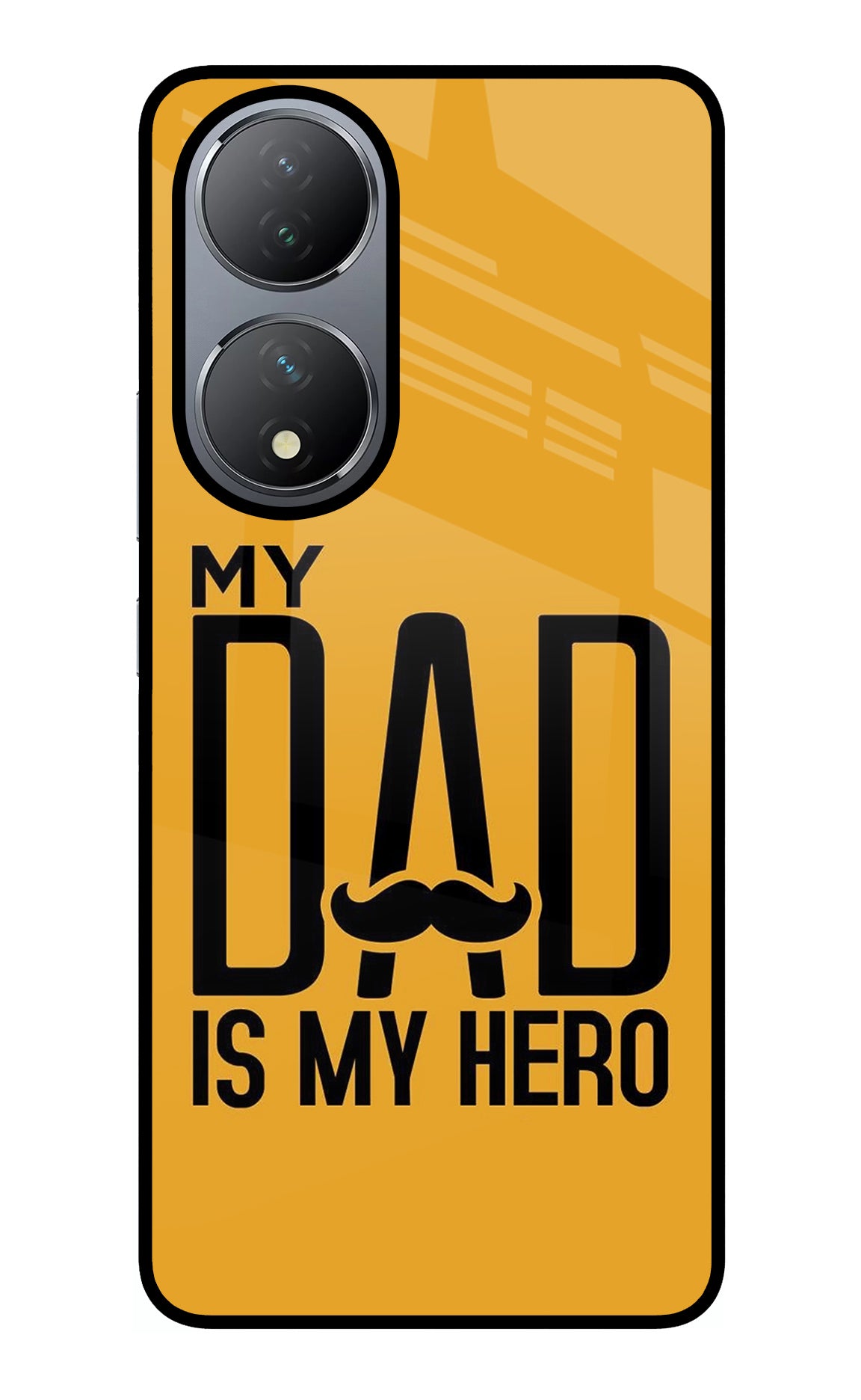 My Dad Is My Hero Vivo Y100 Glass Case