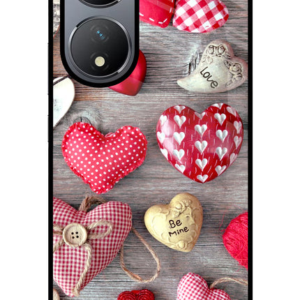Love Wallpaper Vivo Y100 Glass Case
