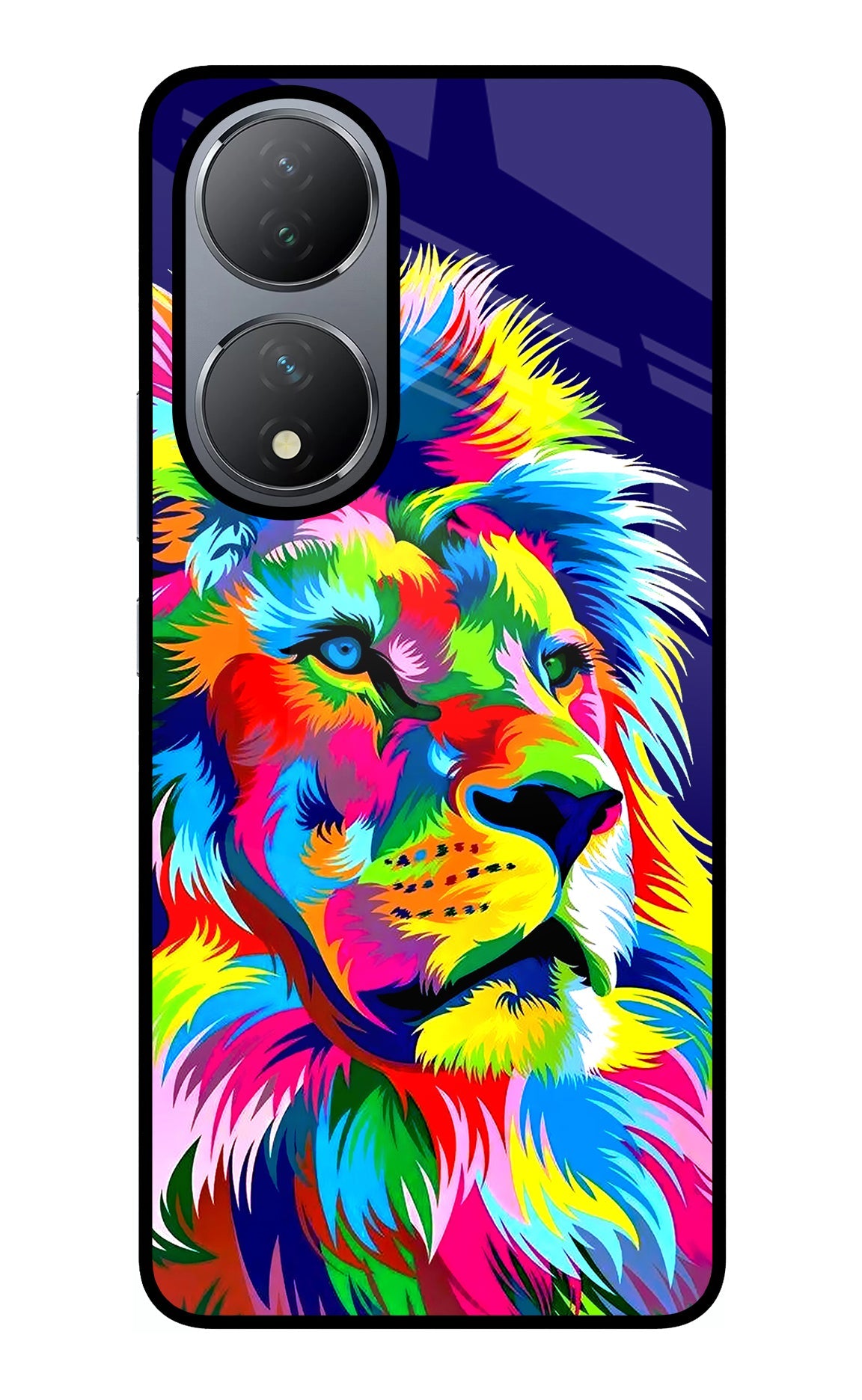 Vector Art Lion Vivo Y100 Back Cover