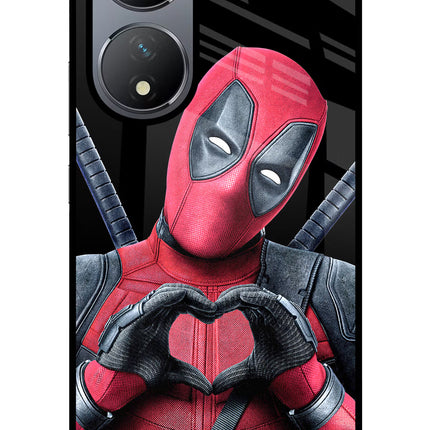 Deadpool Vivo Y100 Glass Case