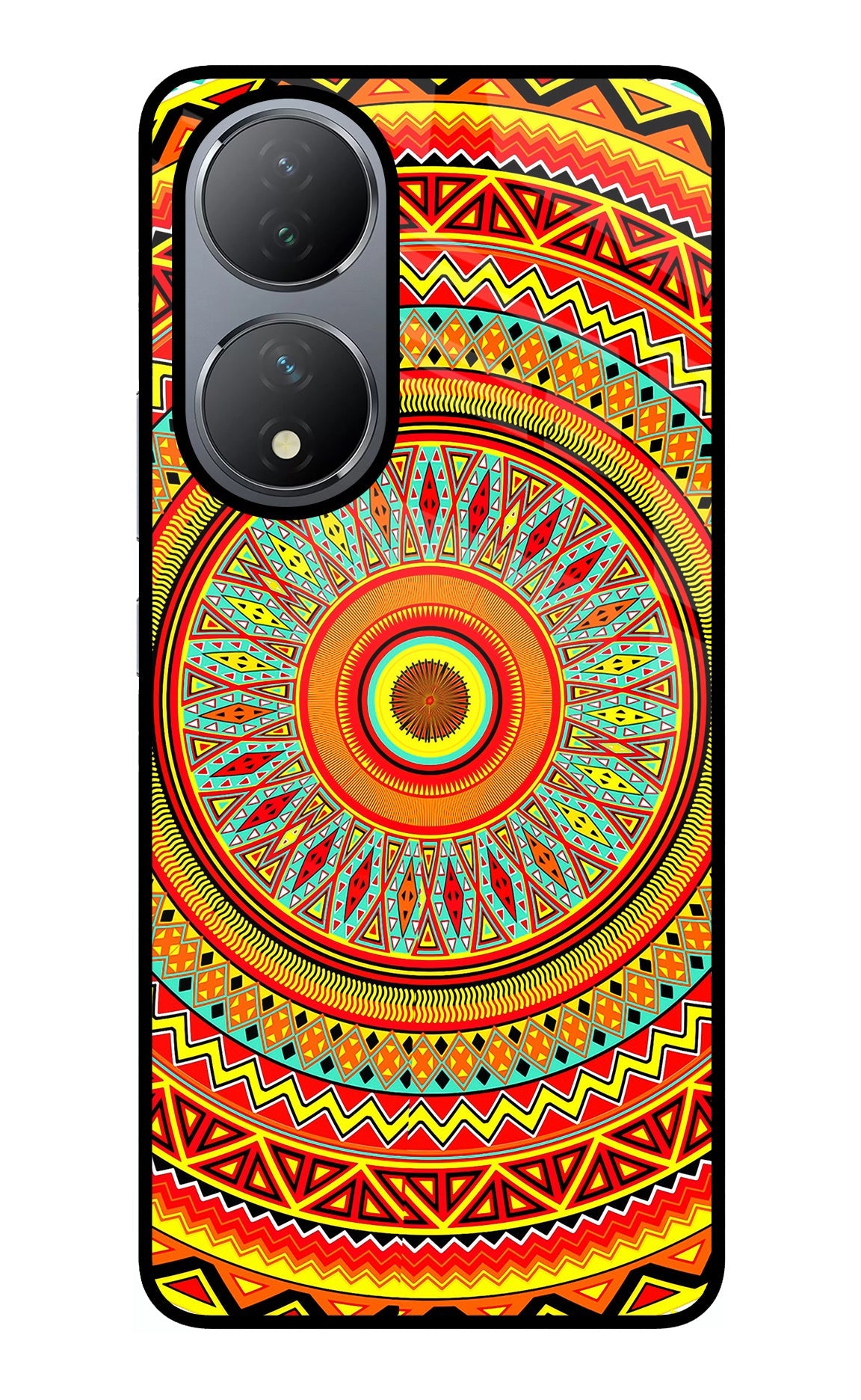 Mandala Pattern Vivo Y100 Back Cover