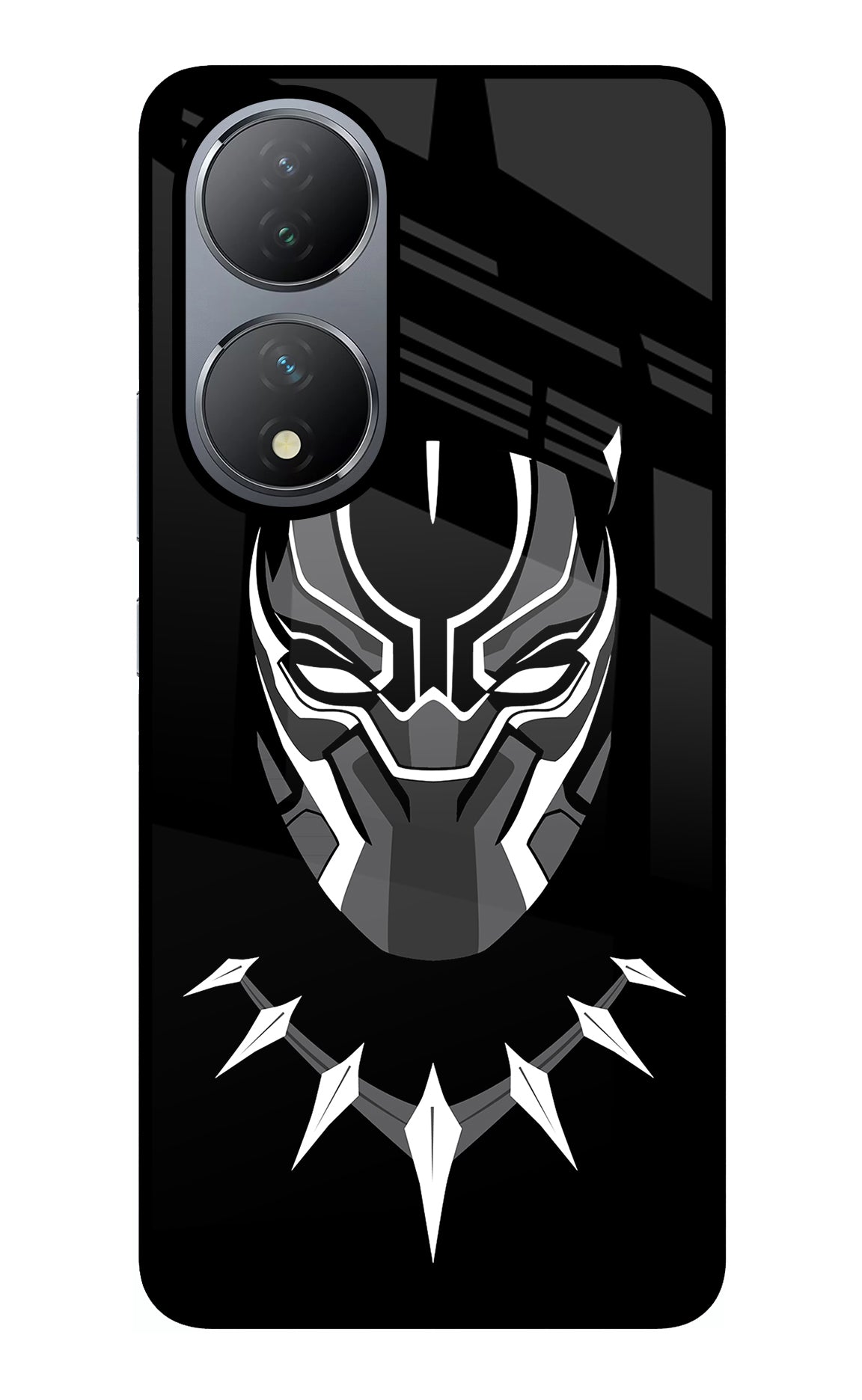 Black Panther Vivo Y100 Glass Case