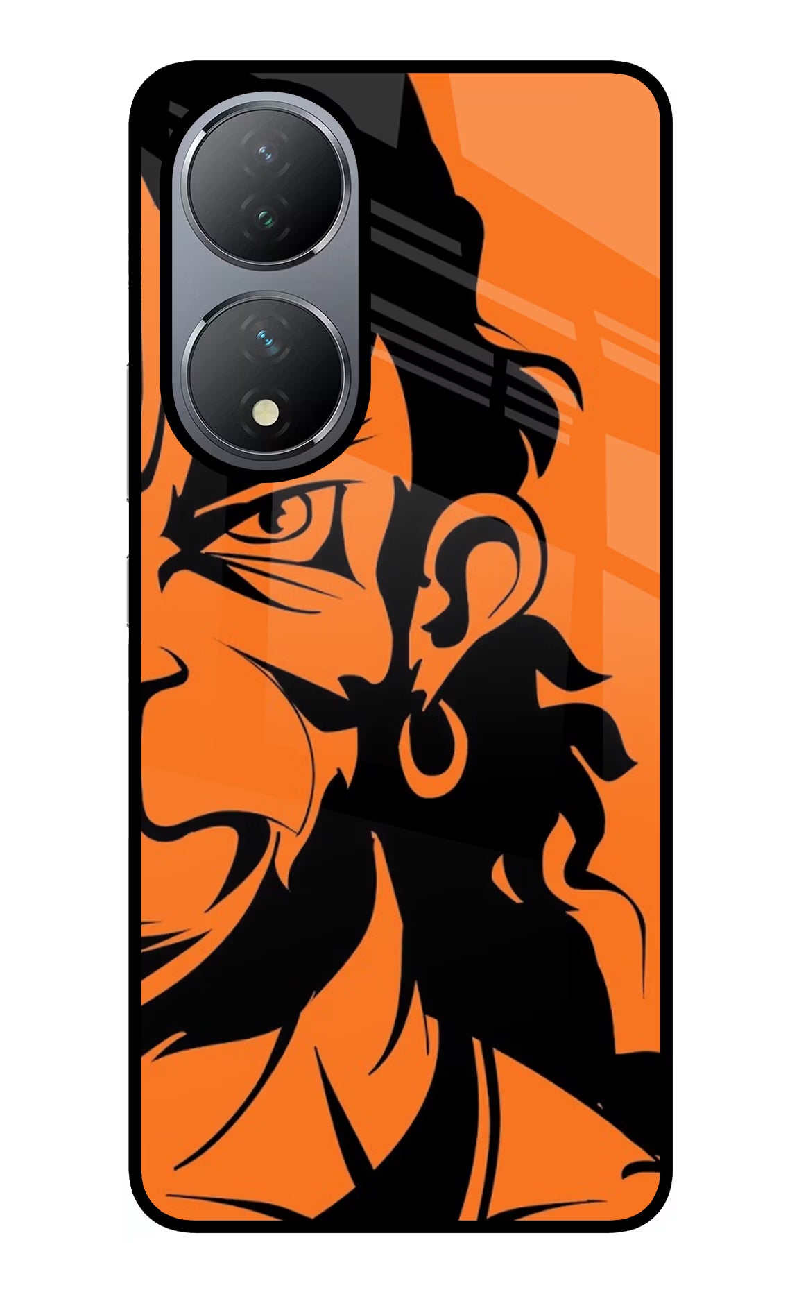 Hanuman Vivo Y100 Glass Case Back Cover by Casekaro