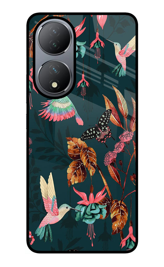 Birds Vivo Y100 Glass Case