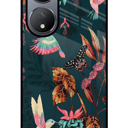 Birds Vivo Y100 Glass Case
