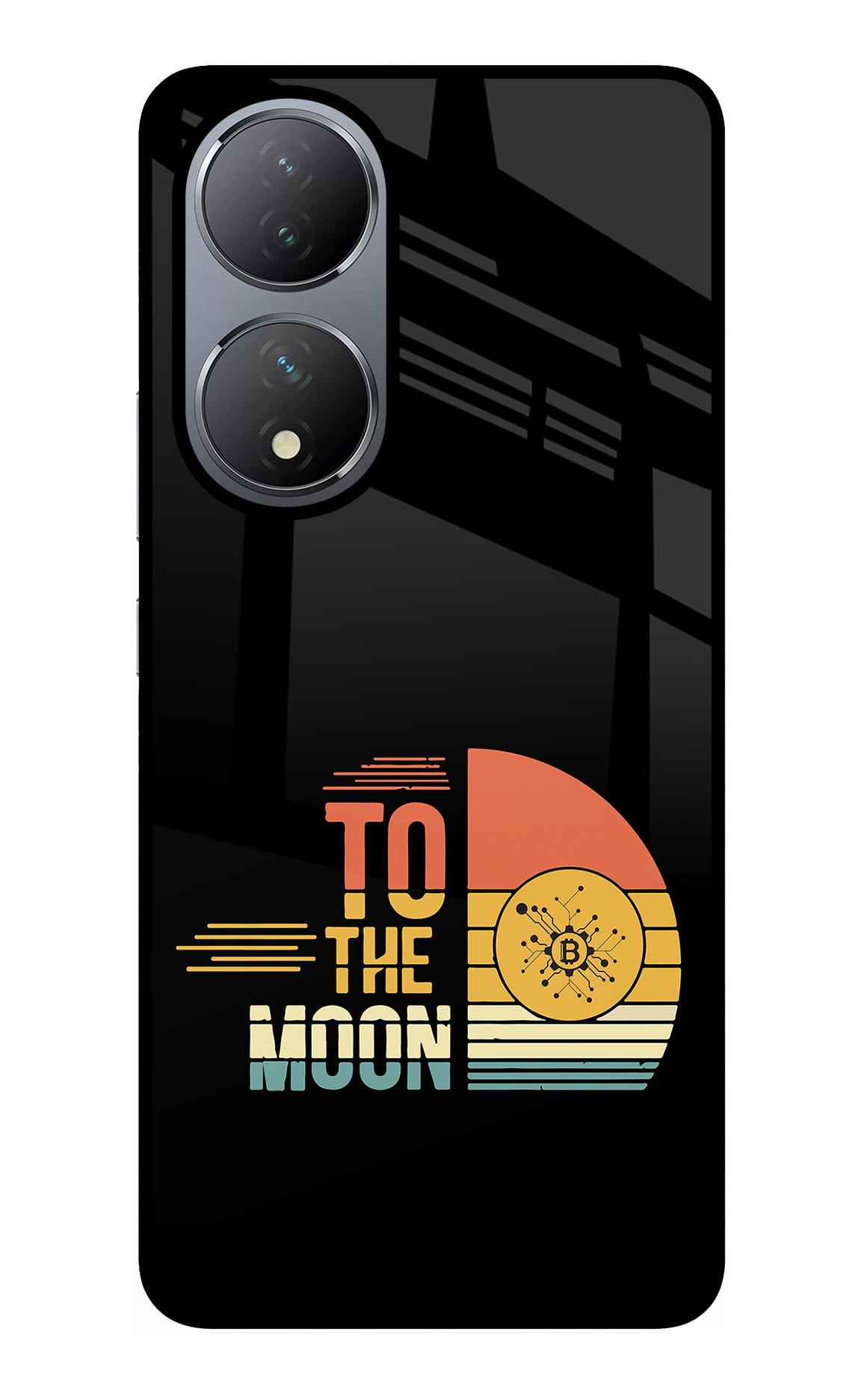 To the Moon Vivo Y100 Back Cover