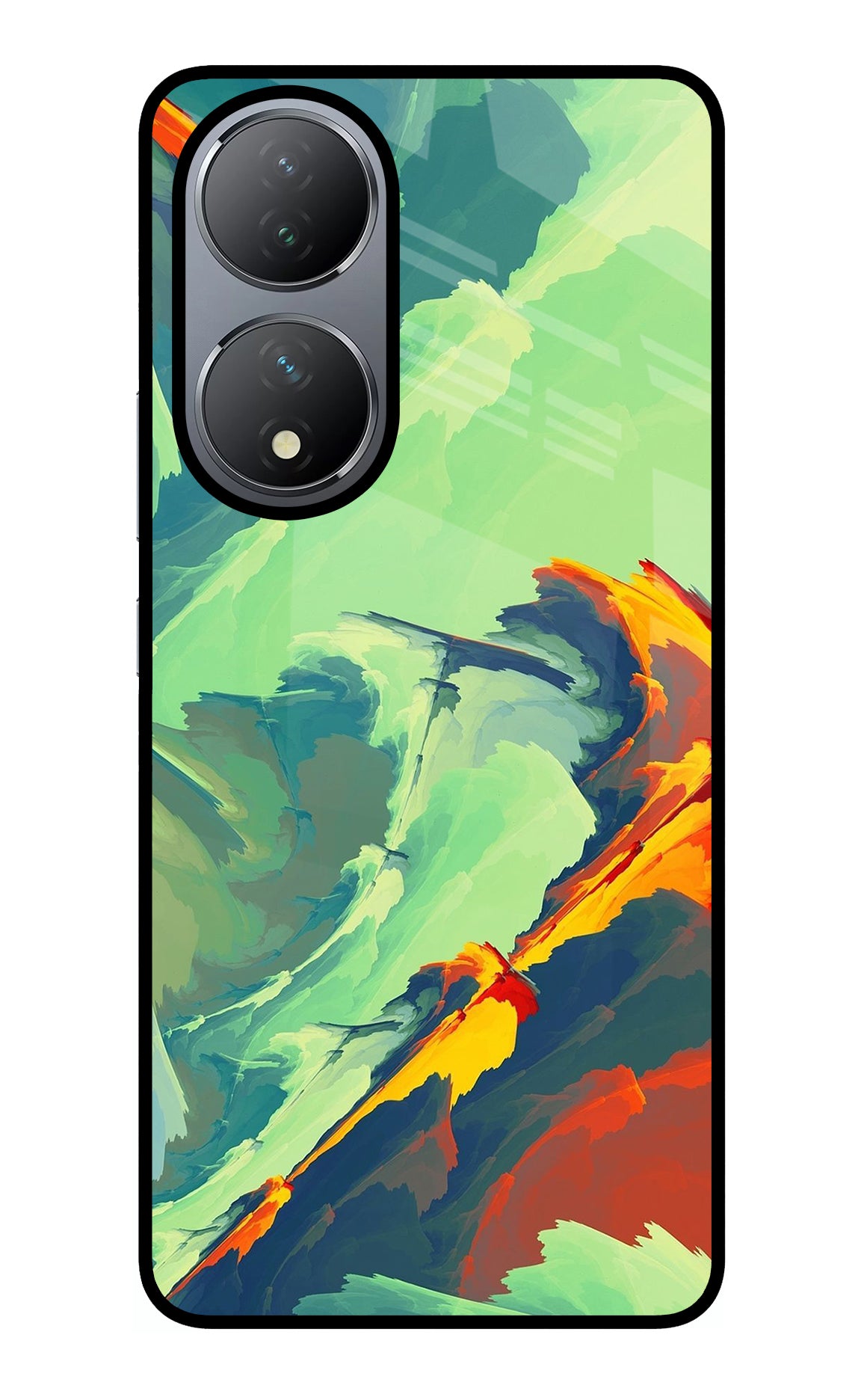 Paint Art Vivo Y100 Glass Case