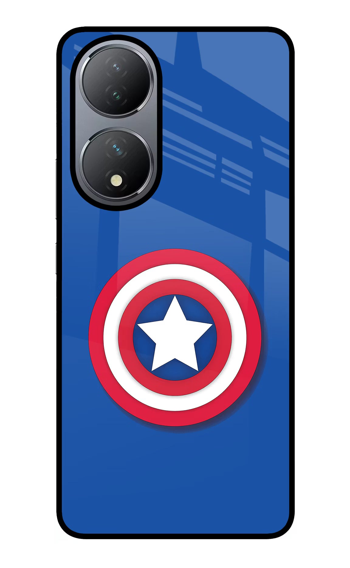 Shield Vivo Y100 Glass Case Back Cover by Casekaro