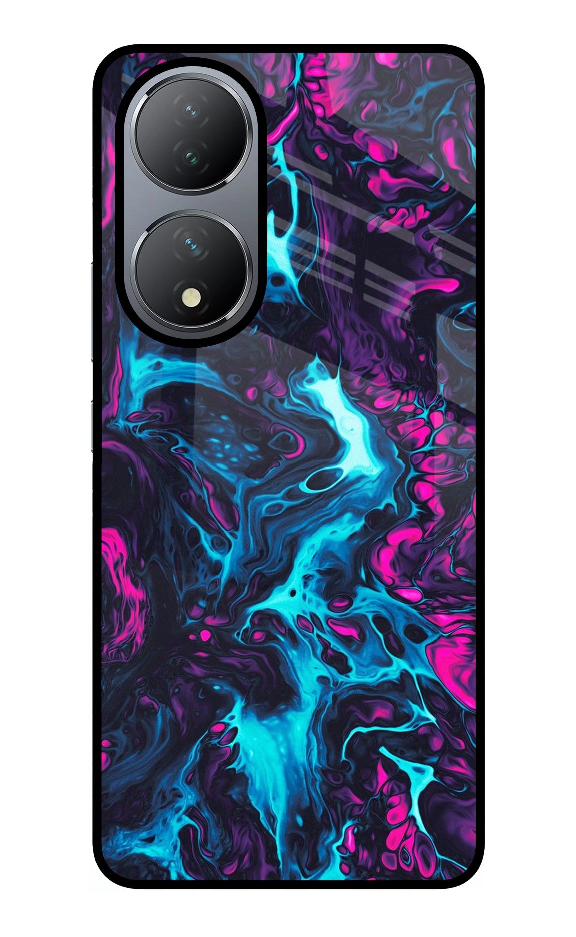 Abstract Vivo Y100 Glass Case