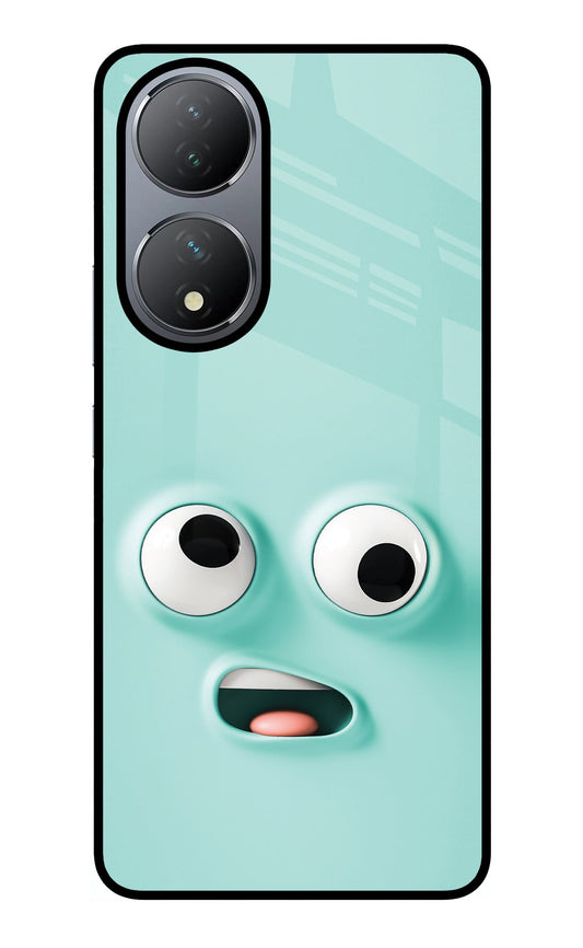 Funny Cartoon Vivo Y100 Glass Case