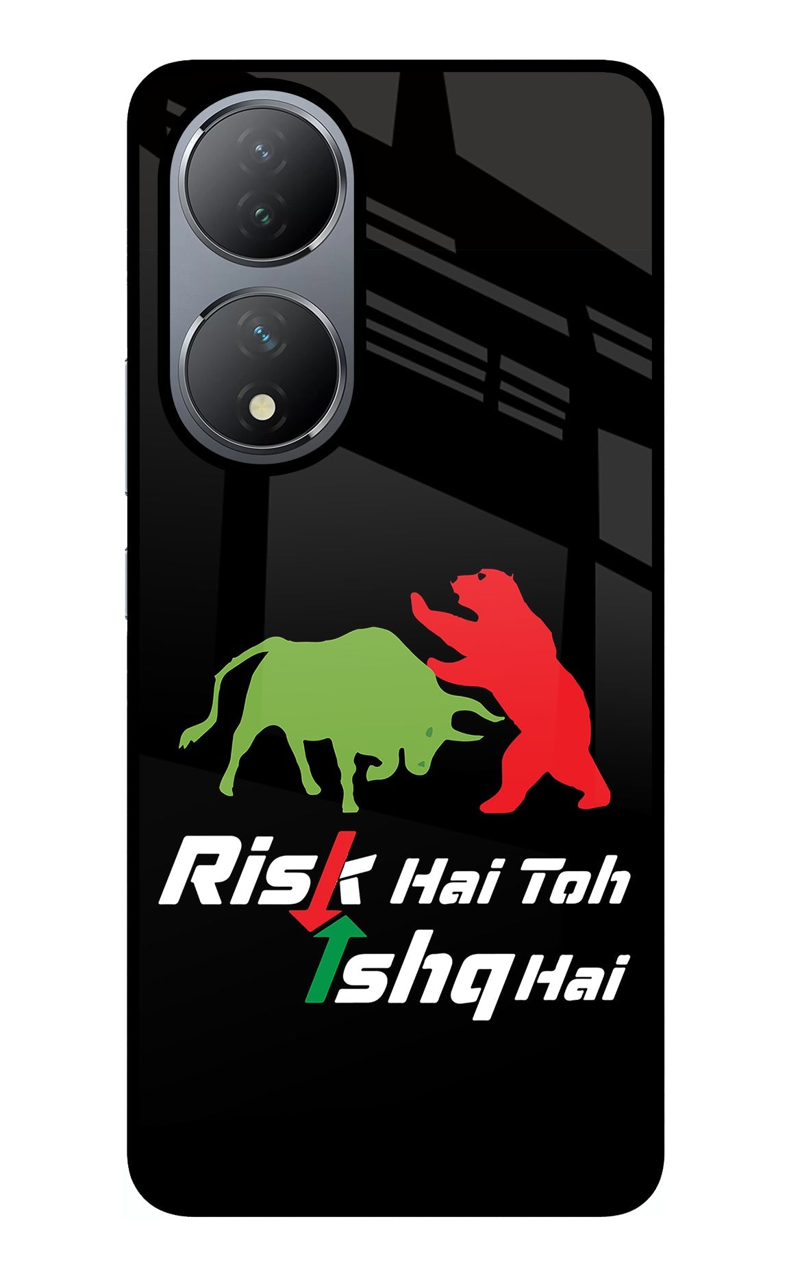 Risk Hai Toh Ishq Hai Vivo Y100 Glass Case