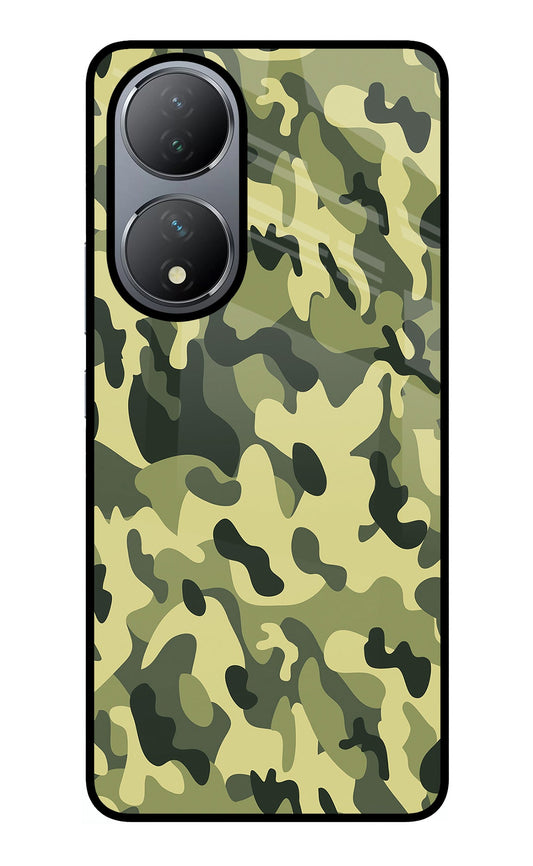 Camouflage Vivo Y100 Glass Case