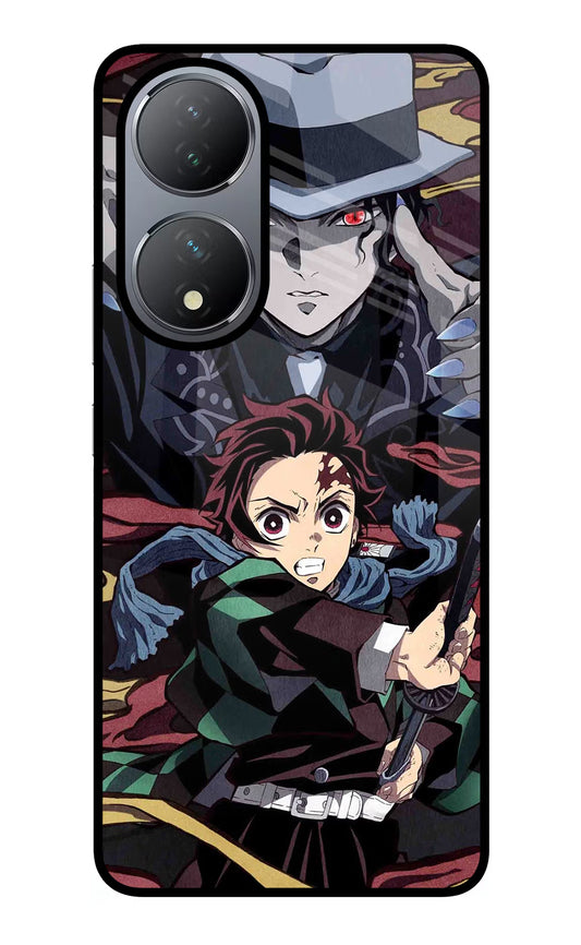Demon Slayer Vivo Y100 Glass Case