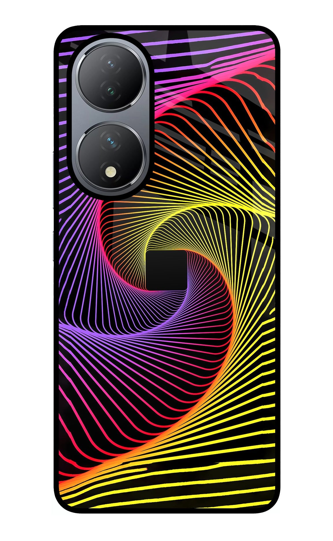 Colorful Strings Vivo Y100 Back Cover