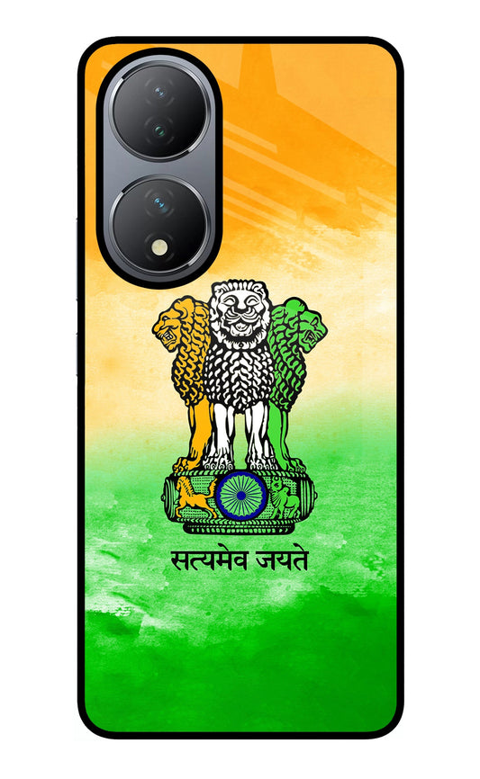 Satyamev Jayate Flag Vivo Y100 Glass Case