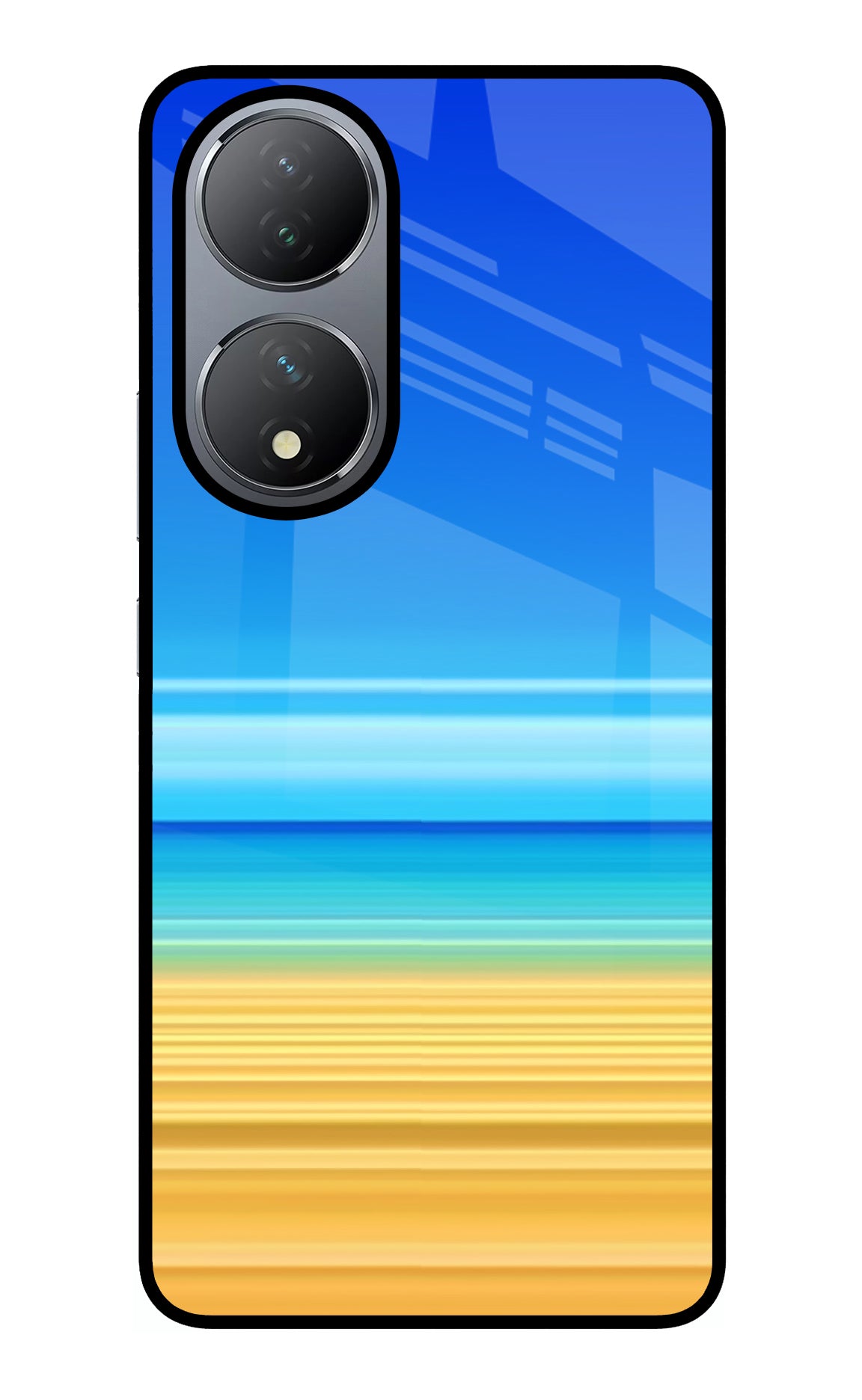 Beach Art Vivo Y100 Glass Case