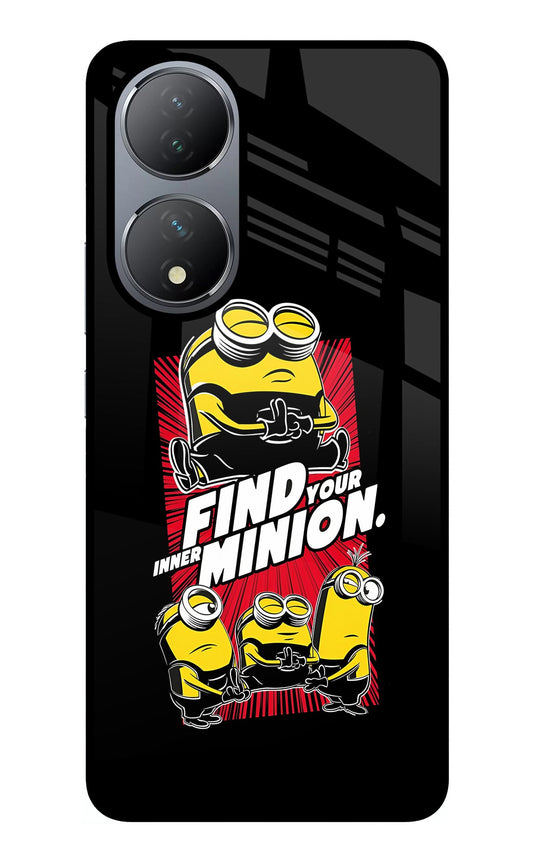 Find your inner Minion Vivo Y100 Glass Case