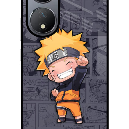 Chota Naruto Vivo Y100 Glass Case Back Cover by Casekaro