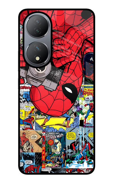 Spider Man Vivo Y100 Glass Case