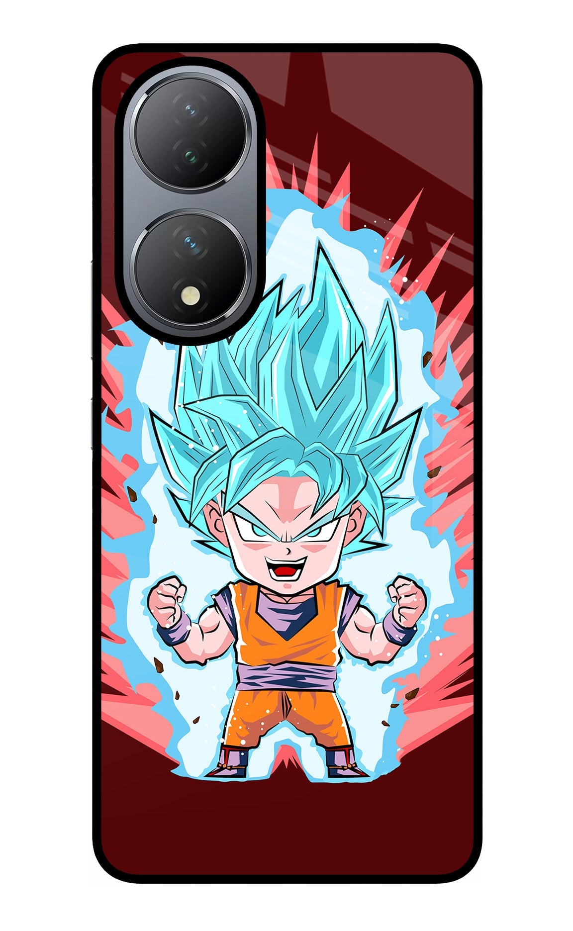 Goku Little Vivo Y100 Glass Case