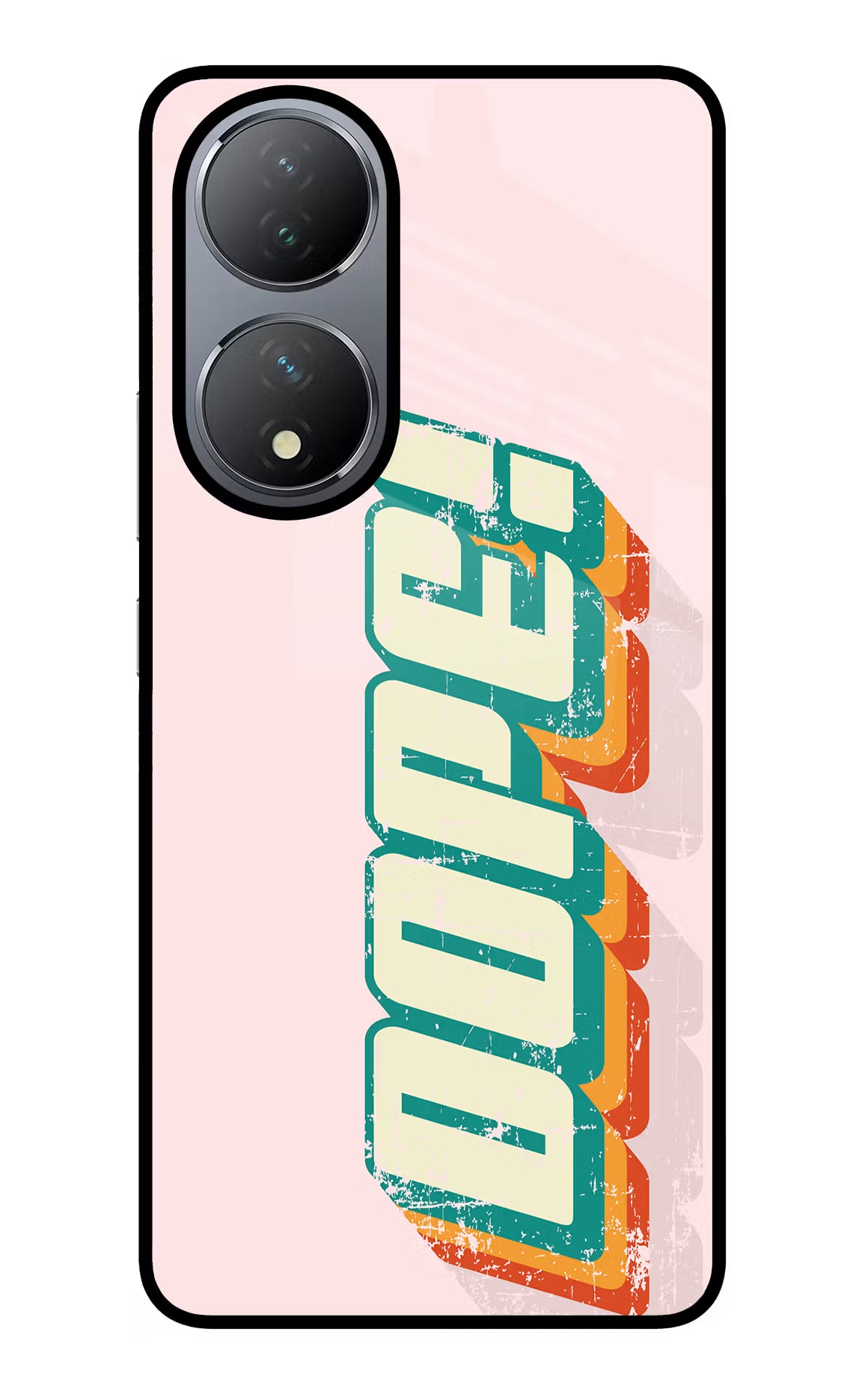 Dope Vivo Y100 Glass Case Back Cover by Casekaro