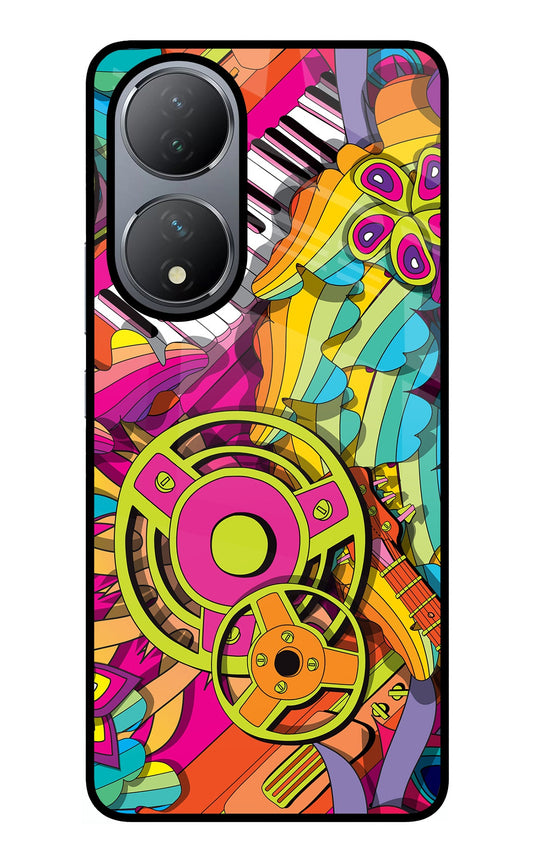 Music Doodle Vivo Y100 Glass Case