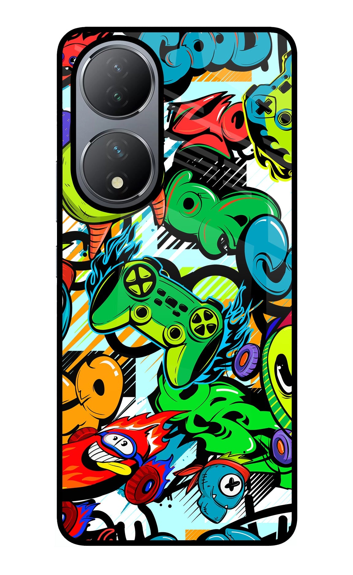 Game Doodle Vivo Y100 Back Cover