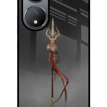 Shiv Trishul Vivo Y100 Glass Case