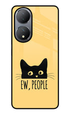 Ew People Catitude Vivo Y100 Glass Case