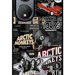 Arctic Monkeys Vivo Y100 Glass Case