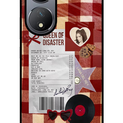 Queen of Disaster Vivo Y100 Glass Case