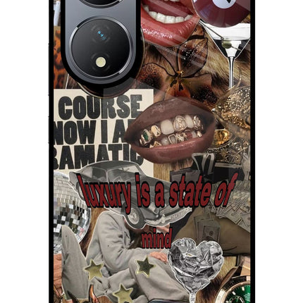 Luxury Vivo Y100 Glass Case