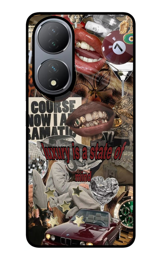 Luxury Vivo Y100 Glass Case