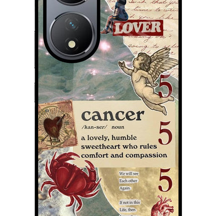 Cancer Zodiac Vivo Y100 Glass Case
