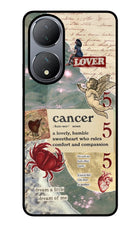 Cancer Zodiac Vivo Y100 Glass Case