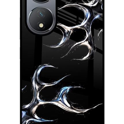 Chrome Tribal Vivo Y100 Glass Case