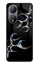 Chrome Tribal Vivo Y100 Glass Case