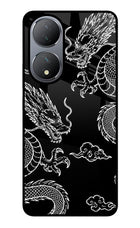 Twin Dragons Vivo Y100 Glass Case