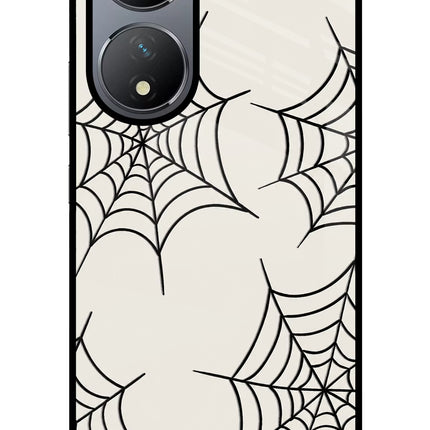 Spider Web Vivo Y100 Glass Case